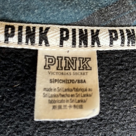Victoria Secret PINK Crew Neck Pullover Graphic Sweat Shirt - Picture 9 of 12
